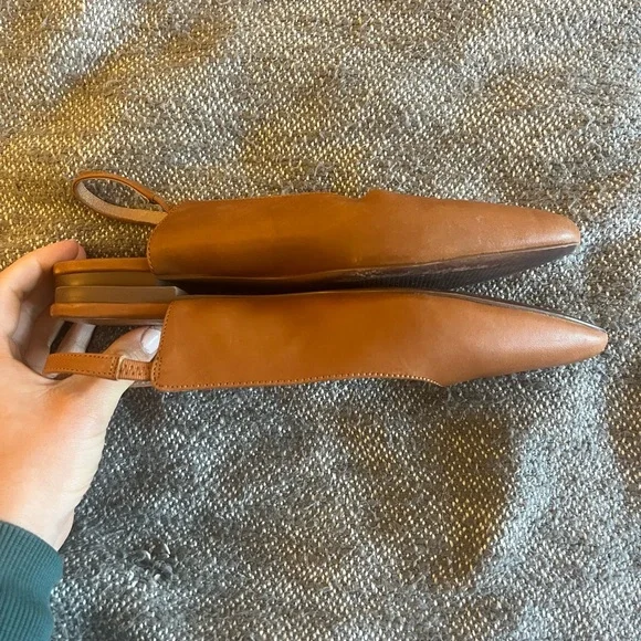 Madewell Slignback Brown Flats - Picture 3 of 3
